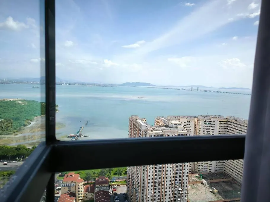 Urban Suites, Best Seaview And Cityview In Town Jelutong Apartment