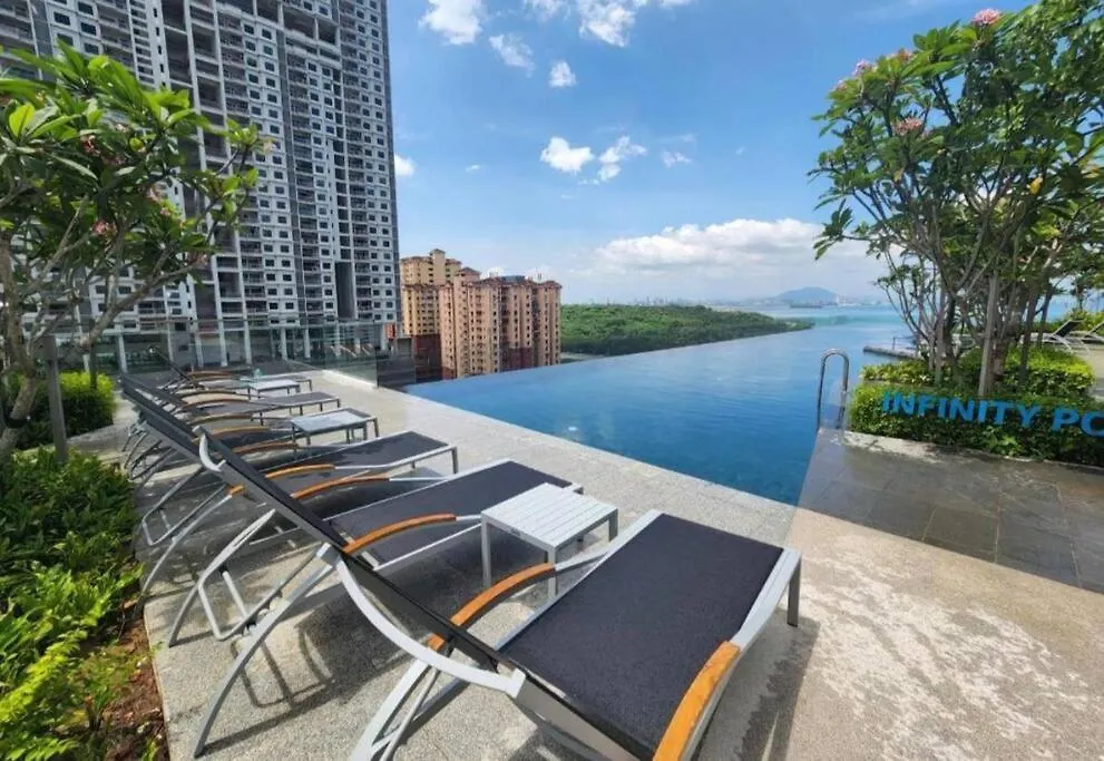 Urban Suites, Best Seaview And Cityview In Town Jelutong Apartment
